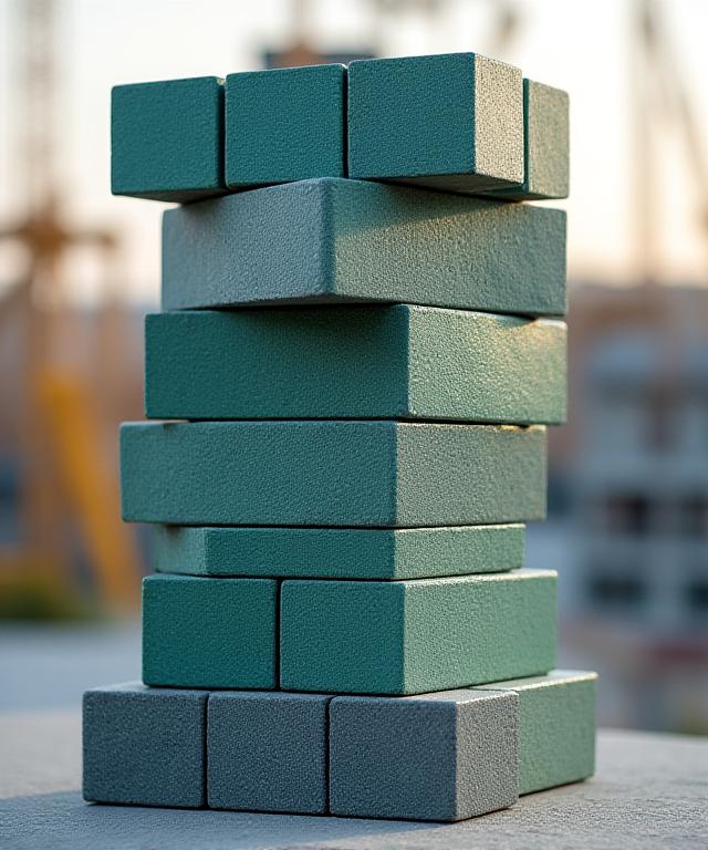 Mattoni in plastica riciclata Decobloc Forte