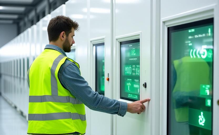 Controllo qualità nello stabilimento di Roma